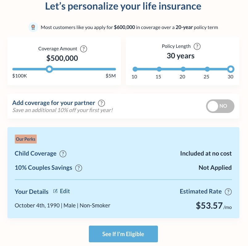 customize your insurance policy